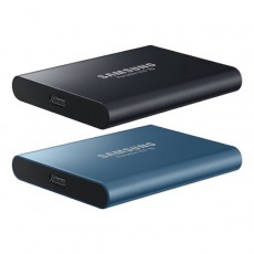 [삼성전자] 외장SSD, T5 portable [USB3.1 Gen2] 500GB 블루