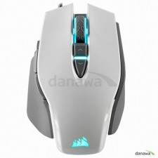 [CORSAIR] 유선 게이밍 광마우스, M65 RGB ELITE [화이트/USB]