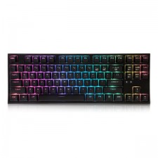 [COX] 유선 기계식 미니키보드, MONARCH(모나크) RGB 이중사출 PBT 축교환, 넌클릭 갈축 [블랙/USB]