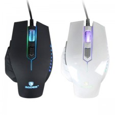 [SADES] 유선 게이밍 광마우스, SA-M600 LED [화이트/USB]