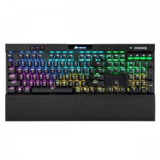 [CORSAIR] 유선 기계식 키보드, K70 RGB MK.2 RAPIDFIRE, 104키, 리니어 은축 [블랙/USB]