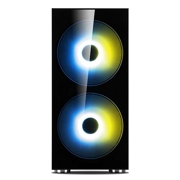 [COX] A6 미스틱 강화유리 스펙트럼 RGB (미들타워)