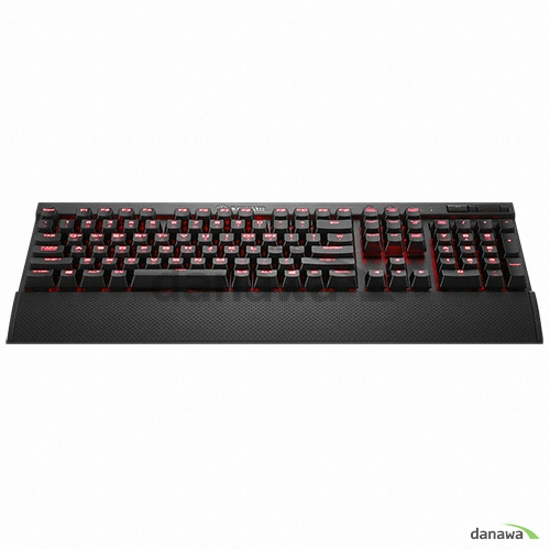 [CORSAIR] 유선 기계식 키보드, K70 RAPIDFIRE (K70 래피드파이어) 104키, 리니어 은축 [블랙/USB]