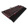 [CORSAIR] 유선 기계식 키보드, K70 RAPIDFIRE (K70 래피드파이어) 104키, 리니어 은축 [블랙/USB]