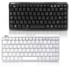 [QSENN] 유선 미니키보드, GP-K7000 [블랙/USB/키스킨포함]