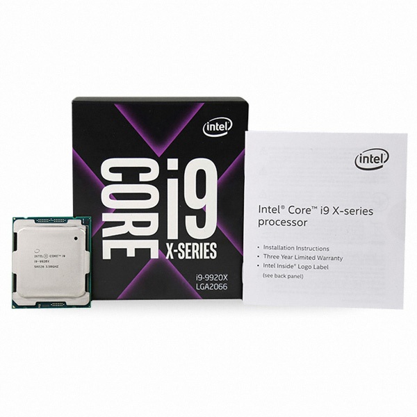 [INTEL] 코어9세대 i9-9920X 정품박스(스카이레이크X/3.5GHz/19.25MB/쿨러미포함)